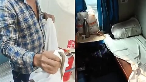 Snake Found In AC 2-Tier Coach Of Jharkhand-Goa Train