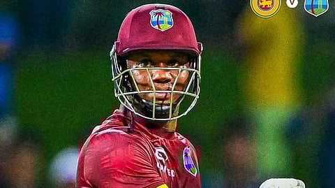 Evin Lewis Powers West Indies