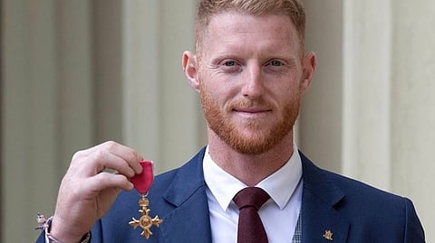 മോഷണം പോയ ഓര്‍ഡര്‍ ഓഫ് ദി ബ്രിട്ടീഷ് എംപയര്‍ മെഡലുമായി ബെന്‍ സ്റ്റോക്സ്