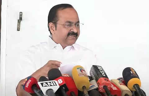 vd sateesan against palakkad police raid