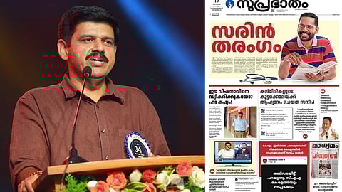 Sandeep Varier against cpm advertisement