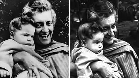 Rahul Gandhi paid tribute to former Prime Minister Indira Gandhi.