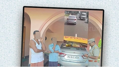 Driver blocks ambulance