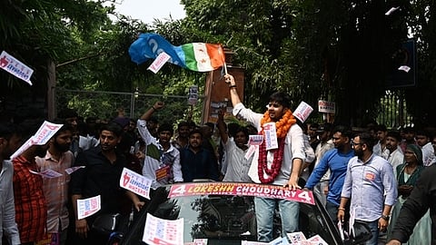 NSUI has won DUSU's President post