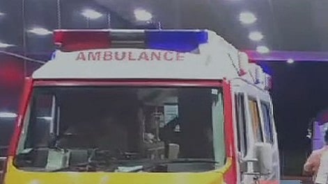 Traffic ACP's vehicle hit; The person under treatment died