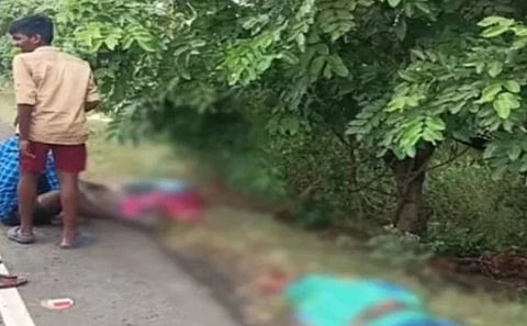 5 people killed in a road accident in Mamallapuram