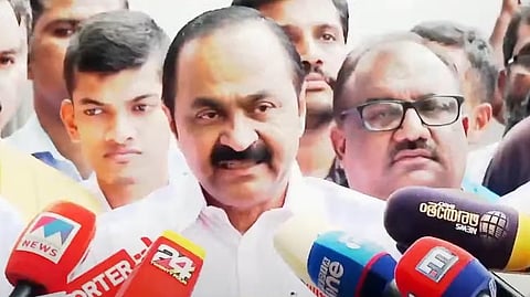 Naveen Babu's death; government is with the hunters-vd satheshan