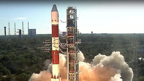 ISRO'S commercial space mission for the European Space Agency  the Proba-3 spacecraft was launched