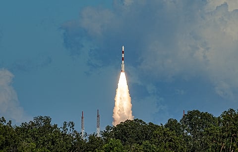 ISRO's launch vehicle PSLV-C59 carrying European Space Agency's (ESA) Proba-3 spacecraft