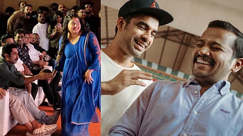 tovino thomas reacted to suraj venjaramoodu and grace video