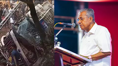 cm respond palakkad accident