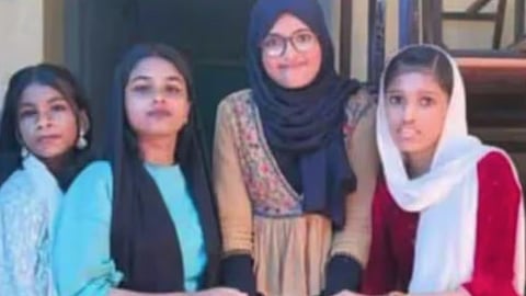 ആയിഷ എസ്, റിദ ഫാത്തിമ, ഇര്‍ഫാന ഷറിന്‍, നിദ ഫാത്തിമ