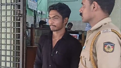 young man skating from mumbai to thrissur caught