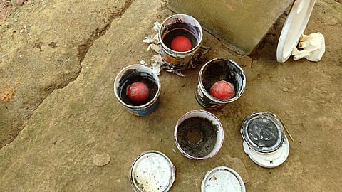 Ice cream bombs found