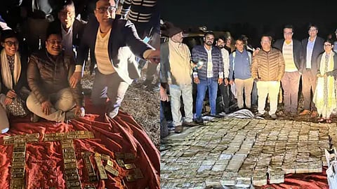 52 kg gold, Rs 10 crore cash seized