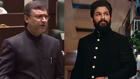 Akbaruddin Owaisi against allu arjun