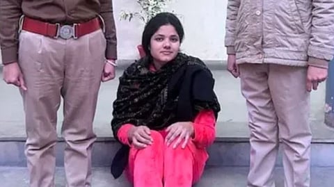 woman was caught by the police over marriage fraud