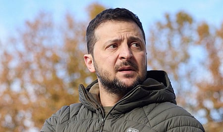 Ukrainian President Volodymyr Zelenskyy 