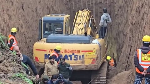 10-year-old rescued from borewell after 16 hours rescue operation dies in Madhya Pradesh