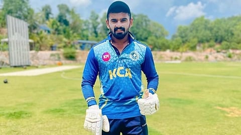 Krishna Prasad's brilliant century