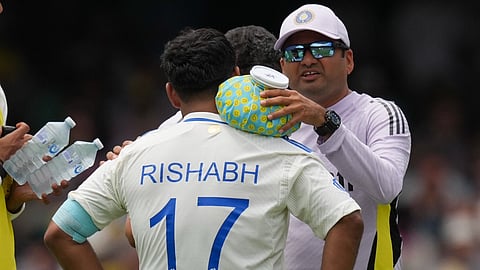 Rishabh Pant shows his grit