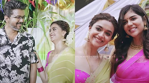 വിജയ്ക്കൊപ്പം കീർത്തിയുടെ പൊങ്കൽ ആഘോഷം; കളറാക്കാൻ ഒപ്പം ചേർന്ന് കല്യാണിയും മമിതയും 