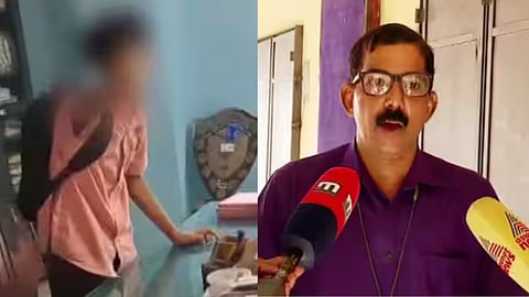 palakkadu Student apologizes for threatening teacher