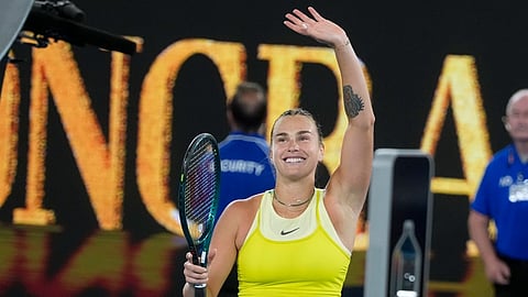 Sabalenka reaches third straight final