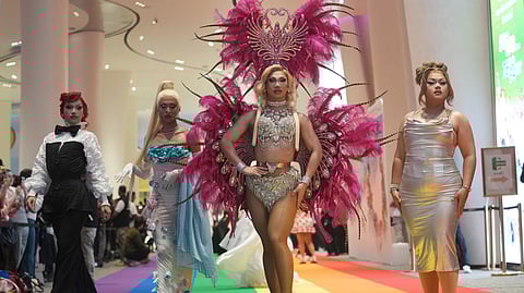 LGBTQ+ community walk 