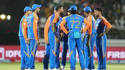 India set a target of 172 to win