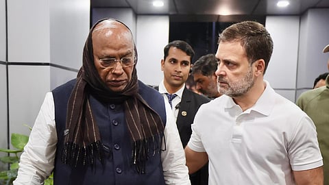 mallikarjun kharge, rahul gandhi