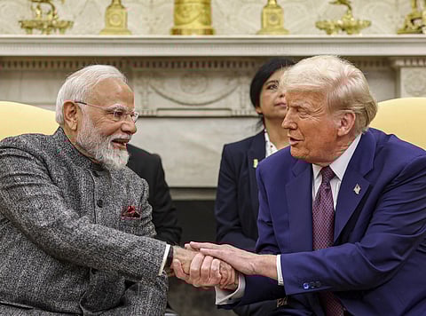 Modi and Trump Image