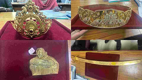 സ്വര്‍ണവാള്‍, രത്‌നം പതിച്ച കിരീടം; അഴിമതി കേസില്‍ കണ്ടുകെട്ടിയ  ജയലളിതയുടെ സ്വത്തുകള്‍ ഇനി തമിഴ്‌നാടിന് 