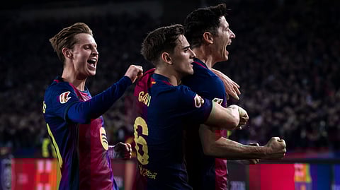 Barcelona Past Rayo Vallecano