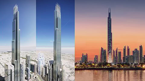 Flats for sale in Burj Al-Aziz, the world's second tallest building, prices