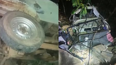 ഇന്നലെ രാത്രിയുണ്ടായ അപകടത്തില്‍ പന്നിയാര്‍കുട്ടി ഇടയോടിയില്‍ ബോസ്, ഭാര്യ റീന എന്നിവരാണ് മരിച്ചത്.