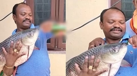 Man makes fish drink beer in viral video. Internet outraged