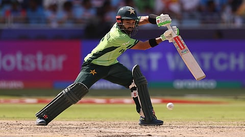 Pakistan captain Mohammad Rizwan's batting in the Champions Trophy match against India