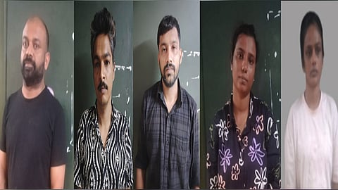 Five-member gang arrested for kidnapping and attacking a young woman in Thrissur