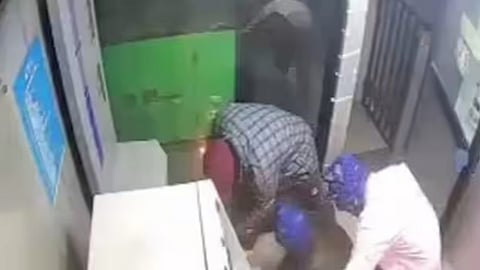 ATM machine broken into, Rs 30 lakhs stolen in four minutes; footage caught on camera