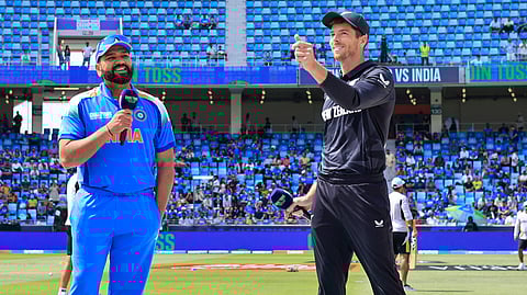 Toss already on Mitchell Santner's mind