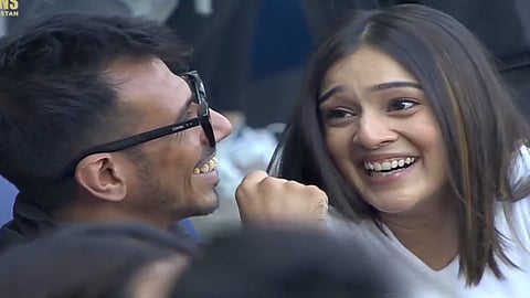 Yuzvendra Chahal With Mystery Girl