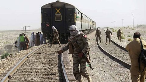 Baloch Militants Hijack Train In Pakistan