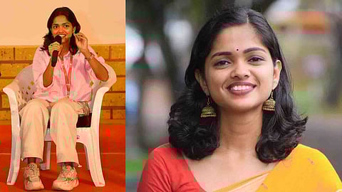 Sneha P the youngest block panchayat member  Kerala