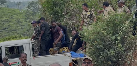 രണ്ടു റൗണ്ട് മയക്കുവെടി, അക്രമാസക്തനായതോടെ നിറയൊഴിച്ചു; ഇടുക്കി ഗ്രാമ്പിയില്‍ ഇറങ്ങിയ കടുവ ചത്തു