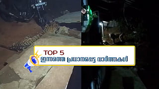 കടുവ ലയത്തിന് സമീപം തന്നെ, അഴുക്കുചാലില്‍ വീണ ആളിന്റെ മൃതദേഹം കണ്ടെത്തി; ഇന്നത്തെ 5 പ്രധാന വാർത്തകൾ