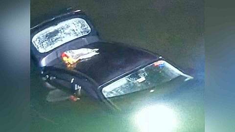 Lost in Google Maps; Family of five's car falls into river