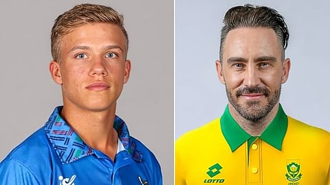 Confused As Namibia Name Faf Du Plessis