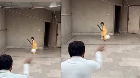 'Like Rohit Sharma..'; Six-year-old girl's 'pull shot', video