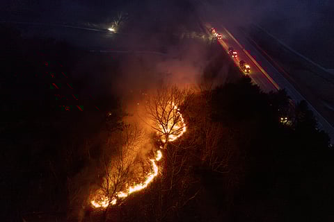 South Korea Wildfires